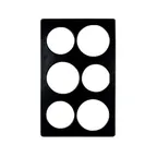 image of GET T0A4-MOD - Bugambilia® Tile, 20-13/16" x 12-3/4" Aluminum Coating, Openings for IR012 & IR013