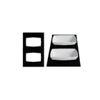 image of GET T0B21T Bugambilia® Tile, 21-11/16" x 13-1/4" Cast Aluminum, Terracotta, Openings for TPUD02