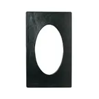 image of GET T0B26-MOD - Bugambilia Tile, 21-11/16" x 13-1/4" Aluminum Resin Coat, Oval Opening for TBO204