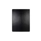 image of GET T0BF15BB Bugambilia® Half Tile, 10-13/16" x 13-1/4" Aluminum, Black Finish, 13" Square Tile