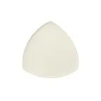 image of GET TP-12-DI Diamond Ivory Plate, 12" Triangular Melamine, Break‑Resistant, BPA‑Free, NSF - Dozen