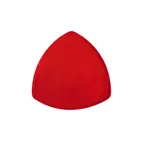 image of GET TP-12-RSP - Red Sensation 12" Tri Melamine Red Plate, Dishwasher‑Safe, BPA‑Free, NSF - 1 Dozen