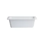 image of GET TPUD44TG - Bugambilia 1/3 Tangerine Aluminum Pan, 77.78 Oz (12.4"Lx6.5"Wx3.82"D) Resin Coated