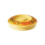 image of GET TS-800-VN Tortilla Server, 7-3/4" Dia X 1-1/4" H, Yellow Melamine Set, NSF - 1 Dozen