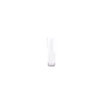 image of GET V-11-CL Ace of Vase Accent Vase, Clear Polycarbonate, 4-3/4" Dia. x 15-3/4"H, Tabletop