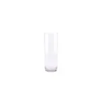 image of GET V-12-CL Ace Of Vase Accent Vase, 5.75" Dia. X 19.75" H Clear Polycarbonate Break-Resistant