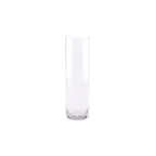 image of GET V-13-CL Ace Of Vase Accent Vase, 8" Dia. X 31-1/2" H, Clear Polycarbonate, Break-Resistant