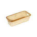 image of GET WB-1519-TT Clipper Polyweave Basket, 23" x 11" x 6-3/4", Two-Tone Polypropylene, Dishwasher-Safe