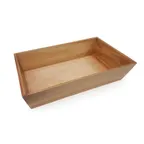 image of GET WB-1814WD-UR Urban Renewal Tray, 18.25\" x 12\" x 4\"H, Rectangular, Wood, Naturals