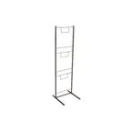 image of GET WB-310-MG Urban Renewal Breeze Floor Stand, 14" x 13" x 45", 3 Tiers, Metal Grey