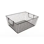 image of GET WB-314-MG Breeze Basket, 10" x 5-1/2" x 6-3/4" H, Rectangular, Metal Grey Powder-Coated Iron
