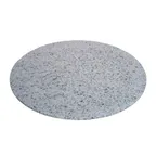 image of GET WDR110 Cheforward Wonder Tray, 16" Round 16" Dia., Melamine, Grays Terrazzo, Dishwasher Safe