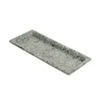 image of GET WDR203 Cheforward Wonder Tray, 9-3/5"L x 3-1/8"W, Rectangular, Melamine, Terrazzo Emerald
