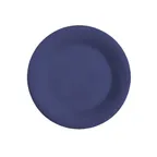 image of GET WP-9-PB - Plate, 9" Round Wide Rim Melamine, Peacock Blue, NSF, BPA‑Free - 1 Dozen
