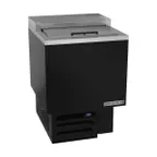 image of Beverage Air GF24HC-B 24.13" Black Glass & Plate Chiller, 4.0 cu. ft.