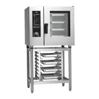 image of Giorik-US SNHG061W Half Size 6 Pan Natural Gas Combi Oven w/ Touch Control, 41.000 BTU
