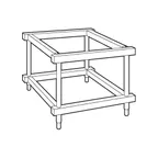 image of Giorik-US TK1 Oven Equipment Stand