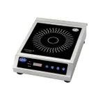 image of Globe GIR18 1 Burner Countertop Induction Range, Ceramic Glass Surface