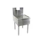image of Glastender BDA-24 Underbar Beer Drainer, 24"W X 19"D, Tubing Chase