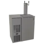 image of Glastender C1FB32-DD 32" Draft Beer Cooler, 16" Door, Keg Rack, R290, 1/6 HP, NSF‑7, ETL Verified