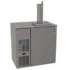 image of Glastender C1FB36-DD 36" Draft Cooler, 20" Door, Keg Rack, R290 Refrigerant, 1/6 HP, ETL Certified