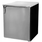 image of Glastender C1RL60 60" 3 Section Back Bar Refrigerator with Solid Door
