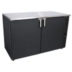 image of Glastender C1SL24 24" One Section Back Bar Cooler with Solid Door