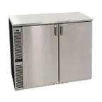image of Glastender C1SU44 44" 2-Section Undercounter Refrigerator w/ 2 Solid Doors, 10 cu ft