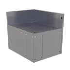 image of Glastender CIR-19/24L Underbar Inside Rectangle Corner Drainboard