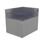 image of Glastender CIR-19/24R Underbar Inside Rectangle Corner Drainboard