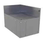 image of Glastender CIR-19/30L Underbar Inside Rectangle Corner Drainboard