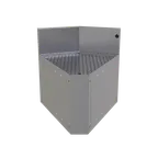 image of Glastender CIWB-45 Underbar Inside Wedge Corner Drainboard