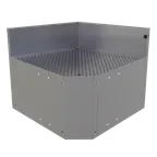 image of Glastender CIWB-75 Underbar Inside Wedge Corner Drainboard