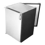 image of Glastender CP1RB24 24" Pass-Thru Solid Door Back Bar Refrigerator