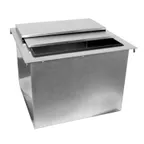 image of Glastender DI-IB18 20" Drop-In Ice Bin, 50 lbs Capacity