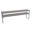 image of Glastender DOS/SS-78 Double Overshelf, 78"W X 15"D X 27"H