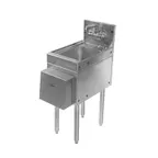image of Glastender HSB-12-D 12" Free Standing Underbar Hand Sink Unit with Soap & Towel Dispenser