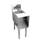 image of Glastender MFS-12 Stainless Steel Underbar Mixology Unit, Faucet Included - 12"W x 24"D