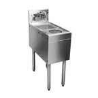 image of Glastender MRS-12 Stainless Steel Underbar Mixology Unit, Faucet Included - 12"W x 24"D