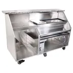 image of Glastender PBG72-12 33 lb. Ice Bin-72" Portable Bar-Stainless Steel Exterior