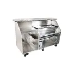 image of Glastender PBG78-12 33 lb. Ice Bin-78" Portable Bar-Stainless Steel Exterior