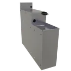 image of Glastender SHB-6 Underbar Soda Gun Holder, 6"W X 24"D X 21"H
