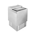 image of Glastender ST24-B 24" Shallow Well Flat Top Bottle Cooler w/ 1 Sliding Door, 1 Wire Partition