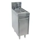 image of Glastender SWB-12-C Underbar Wet Waste Sink, Cabinet Base with Hinged Door