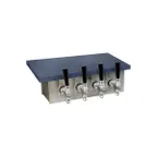 image of Glastender UC-10-SSR Draft Beer / Wine Dispensing Tower w/ Underbar Mounting, 10 Faucets