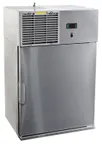 image of Glastender WMR24S-L 24" Wall Mount Refrigerator w/ Left Hinged Solid Door, 2 Shelves, 3.9 cu. ft.