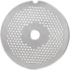 image of Globe L00779 Chopper Plate, 1/16" (2mm) for CM22 Meat Chopper, Hub Type #22
