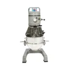 image of Globe SP60 60 qt Planetary Floor Mixer with Timer, 3 HP, 3-Speed, #12 Hub