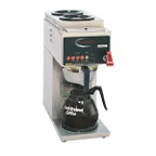 image of GRINDMASTER B-3-120V Automatic Fill Coffee Brewer for Decanters With Hot Water Faucet, Single