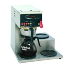 image of GRINDMASTER B-3WR-120V Automatic Fill Coffee Brewer for Decanters With Hot Water Faucet, Single